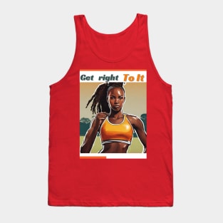 sportif african women Tank Top